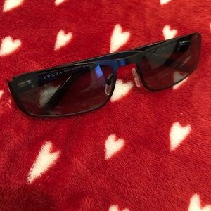 Prada rectangle frame glasses